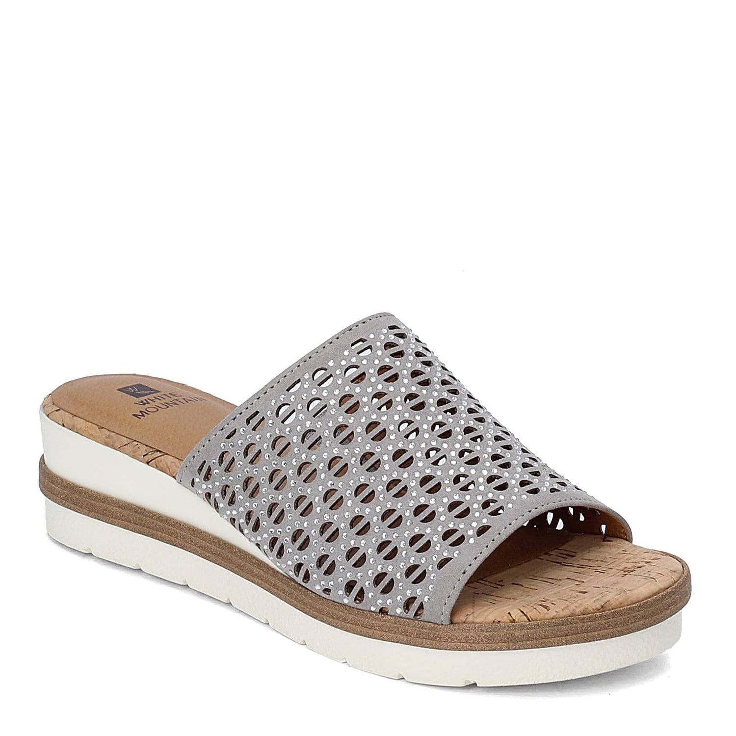 Peltz Shoes  Women's White Mountain Natasha Sandal