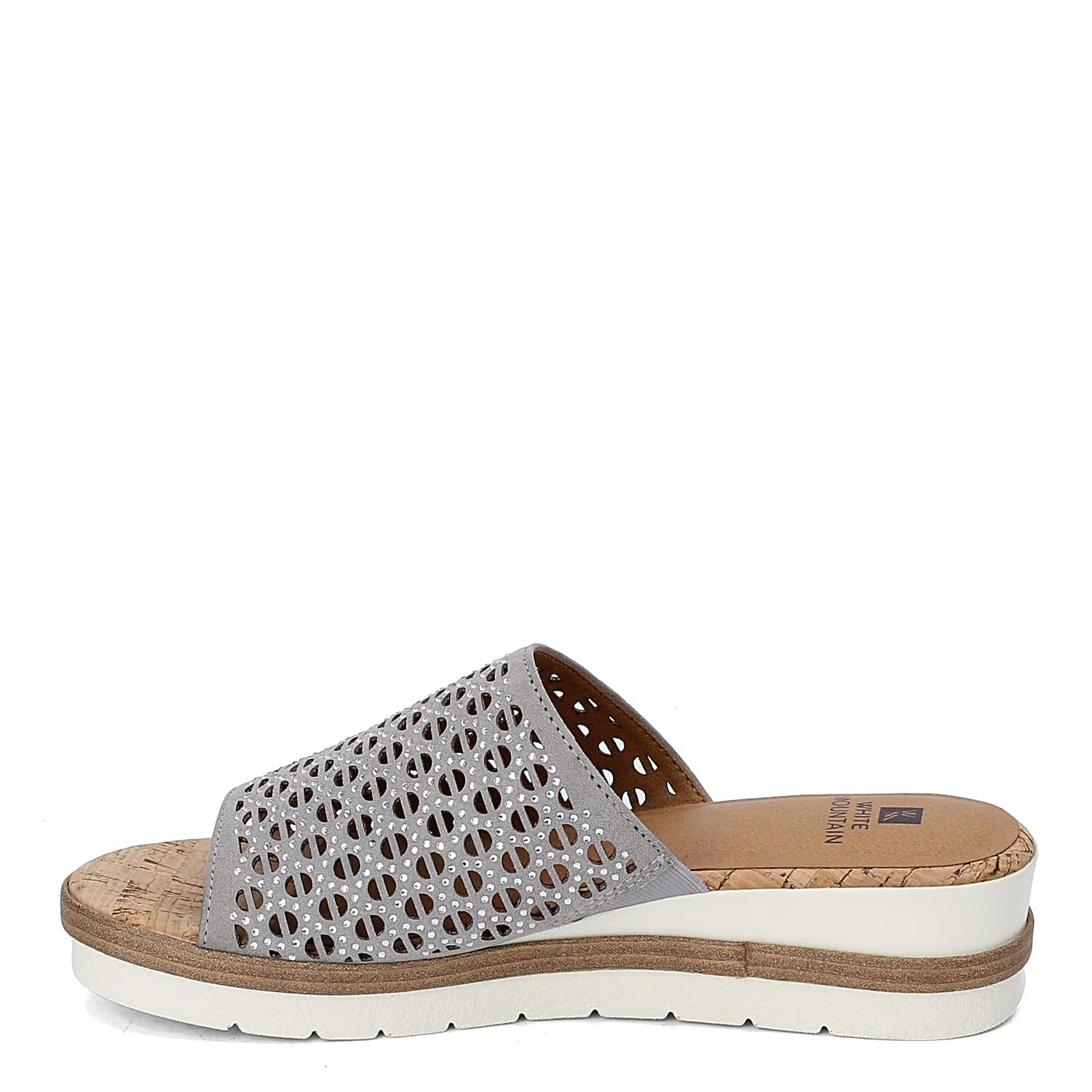 Peltz Shoes  Women's White Mountain Natasha Sandal