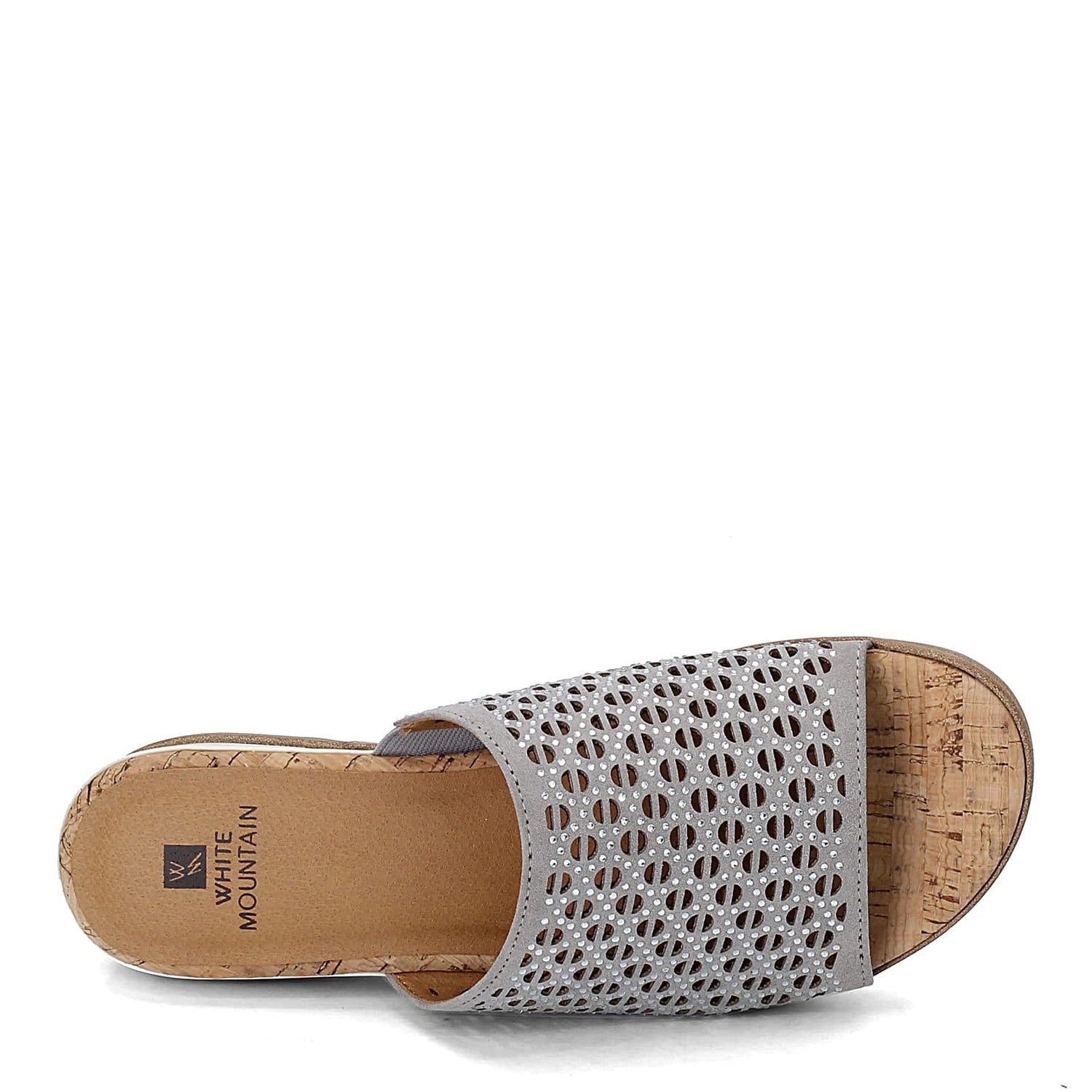 Peltz Shoes  Women's White Mountain Natasha Sandal