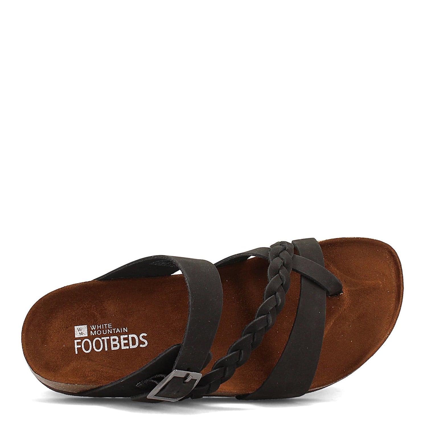 Peltz Shoes  Women's White Mountain Hazy Sandal
