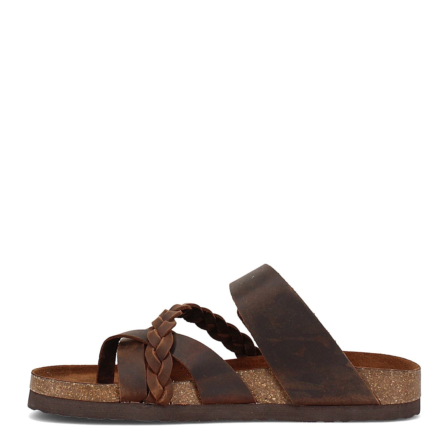 Peltz Shoes  Women's White Mountain Hazy Sandal