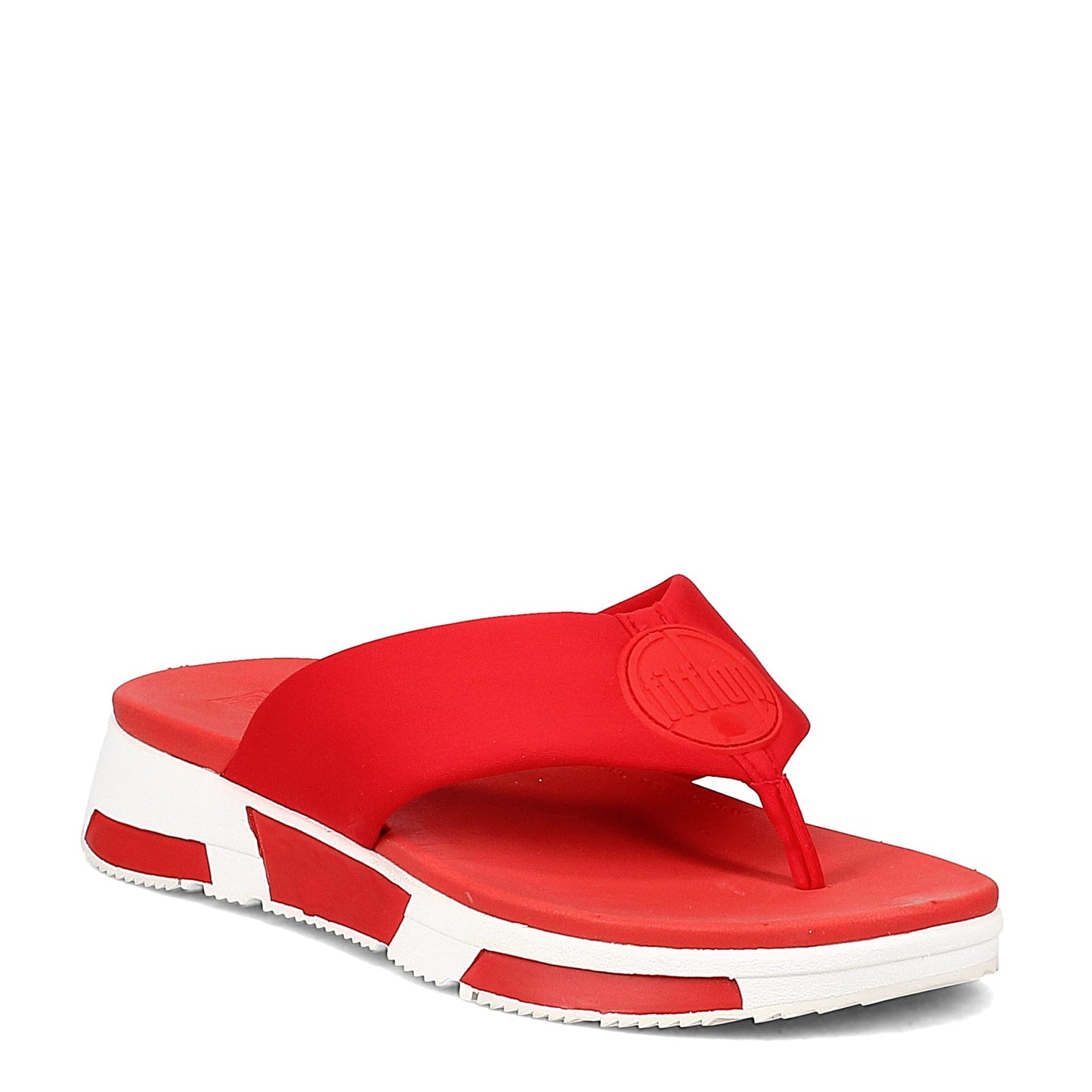 Peltz Shoes  Women's FitFlop Sporty Logo Thong Sandal