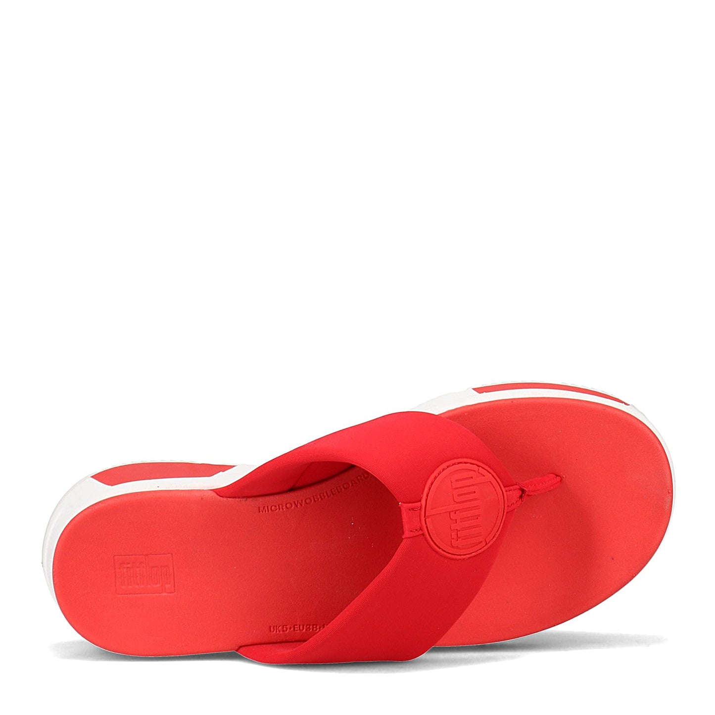 Peltz Shoes  Women's FitFlop Sporty Logo Thong Sandal