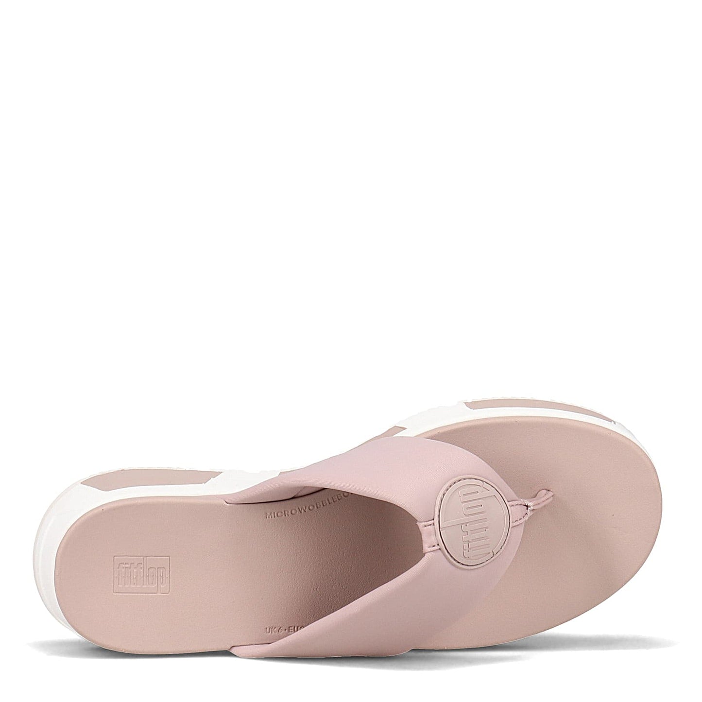 Peltz Shoes  Women's FitFlop Sporty Logo Thong Sandal