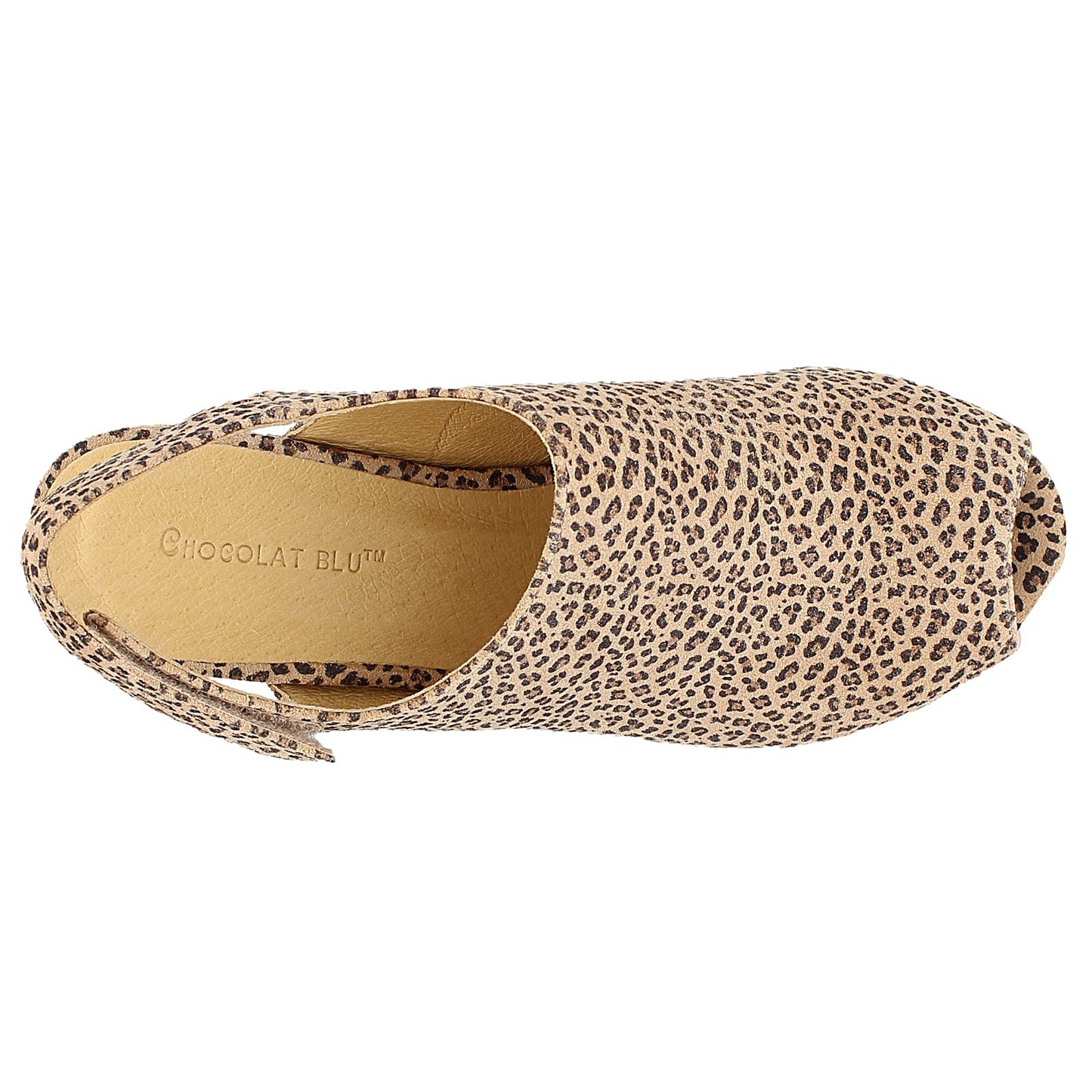 Peltz Shoes  Women's Chocolat Blu Yana 2 Sandals