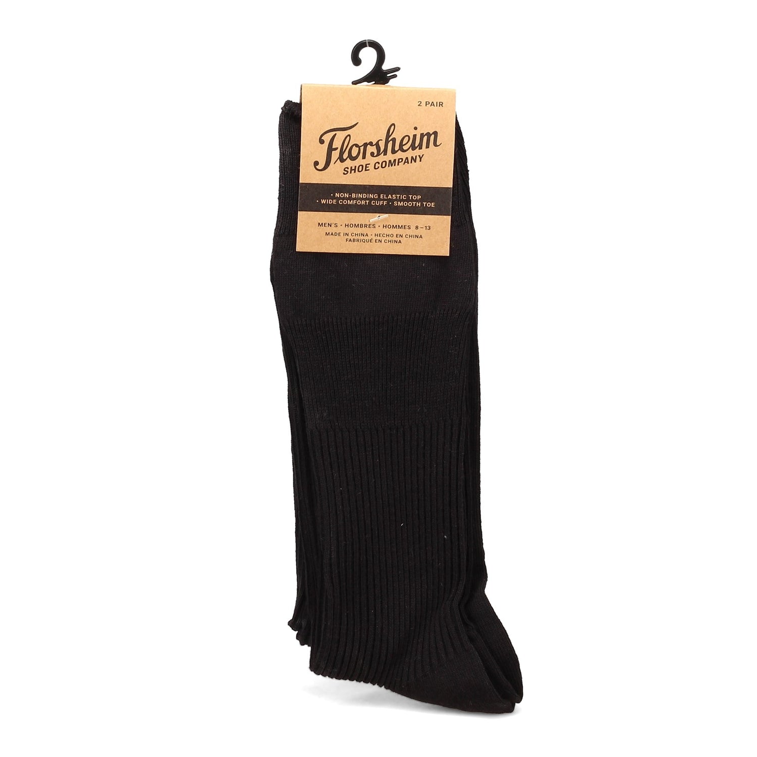 Florsheim, Non-Binding Sock - 2 Pack Peltz Shoes
