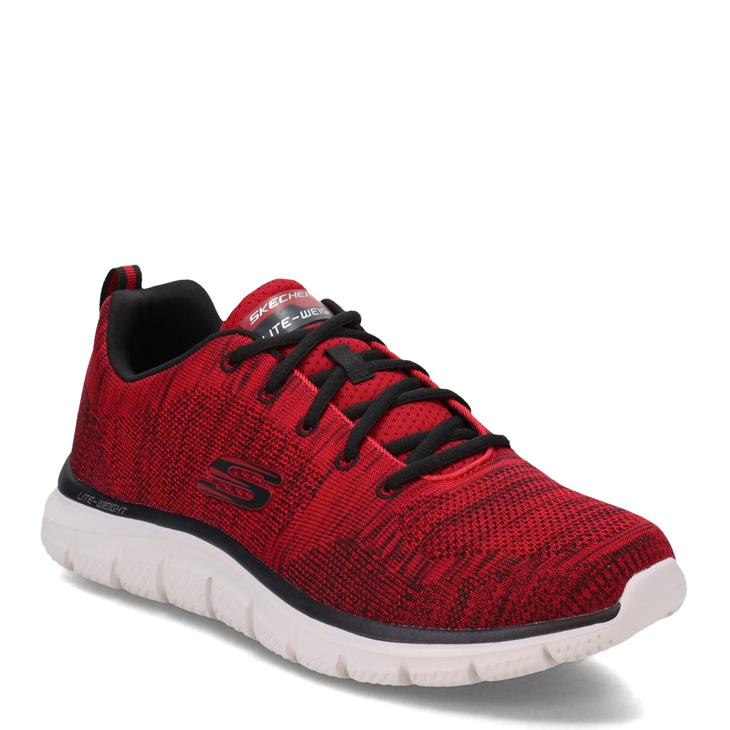 Skechers Track - Front Runner Sneaker RED Black 9.5 M Peltz Shoes