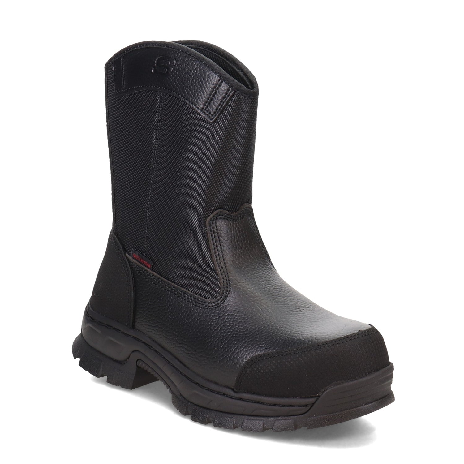 Skechers Vinten - Wibaux Comp Toe WP Work Boot Black 10 M Peltz Shoes